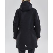 Craft Parka Jacket W – Parka matlasată izolată - Negru