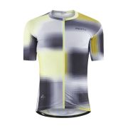 Craft ADV Aero Jersey – Tricou de ciclism aero ultraușor - Gri închis cu galben