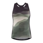 Craft ADV Endur Singlet W – Maiou de ciclism - Gri închis cu model
