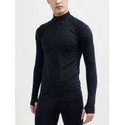 Craft Core Dry Active Comfort HZ – Bluză strat de bază cu fermoar scurt - Negru