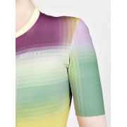 Craft ADV Aero Jersey W – Tricou de ciclism aero ultraușor - Verde cu mov