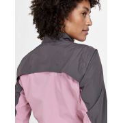 Craft Core Endur Hydro Jacket W – Geacă de ploaie de ciclism - Roz cu gri