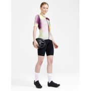Craft ADV Aero Jersey W – Tricou de ciclism aero ultraușor - Verde cu mov