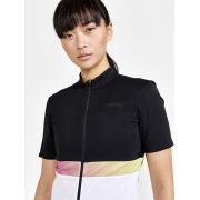 Craft Core Endur Jersey W – Tricou de ciclism - Negru cu alb