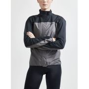 Craft Core Endur Hydro Jacket W – Geacă de ploaie de ciclism - Negru cu gri