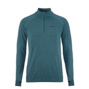 Craft Core Dry Active Comfort HZ – Bluză strat de bază cu fermoar scurt - Verde