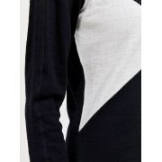 Craft ADV Nordic Wool HZ W – Bluză cu merinos și fermoar scurt - Negru