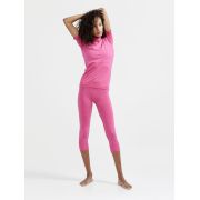 Craft Core Dry Active Comfort SS W – Tricou strat de bază - Roz