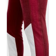 Craft ADV Nordic Wool Pant W – Pantaloni strat de bază cu merinos - Roșu