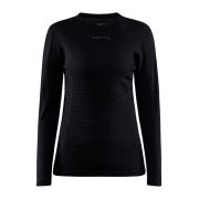 Craft PRO Wool Extreme X LS W – Bluză strat de bază cu lână merinos - Negru