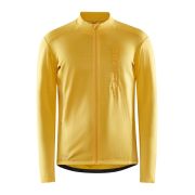 Craft Core Bike Subz LS Jersey – Tricou de ciclism cu mânecă lungă, izolat - Galben