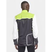 Craft ADV Bike Hydro Lumen Jacket – Geacă de ploaie de ciclism reflectorizantă - Galben