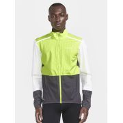 Craft ADV Bike Hydro Lumen Jacket – Geacă de ploaie de ciclism reflectorizantă - Galben