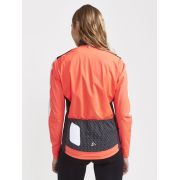 Craft ADV Bike Subz Lumen Jacket W – Geacă de ciclism izolată reflectorizantă - Portocaliu cu alb