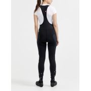 Craft ADV Bike Subz Lumen Bib Tights W – Colanți de ciclism cu bretele, reflectorizanți - Negru