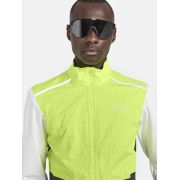 Craft ADV Bike Hydro Lumen Jacket – Geacă de ploaie de ciclism reflectorizantă - Galben