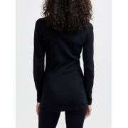 Craft PRO Wool Extreme X LS W – Bluză strat de bază cu lână merinos - Negru