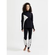 Craft ADV Nordic Wool HZ W – Bluză cu merinos și fermoar scurt - Negru
