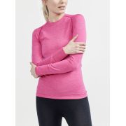 Craft Core Dry Active Comfort LS W – Bluză strat de bază - Roz