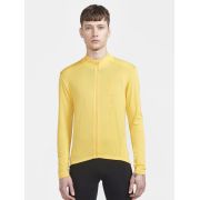 Craft Core Bike Subz LS Jersey – Tricou de ciclism cu mânecă lungă, izolat - Galben