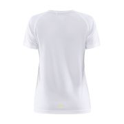 Craft Core Unify Logo Tee W – Tricou de antrenament cu logo - Alb