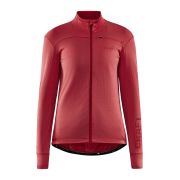 Craft Core Bike Subz LS Jersey W – Tricou de ciclism cu mânecă lungă, izolat - Roșu