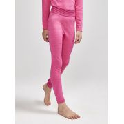 Craft Core Dry Active Comfort Pant Junior – Pantaloni strat de bază pentru copii - Roz (738000)