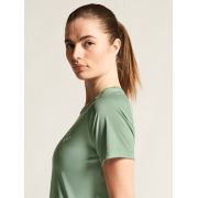Craft Core Unify Logo Tee W – Tricou de antrenament cu logo - Verde (6300)