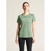 Craft Core Unify Logo Tee W – Tricou de antrenament cu logo - Verde (6300)
