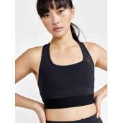 Craft PRO Hit Blocked Sport Top W – Bustieră sport - Negru