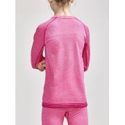 Craft Core Dry Active Comfort LS Junior – Bluză strat de bază pentru copii - Roz