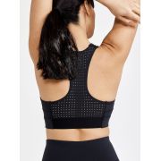 Craft PRO Hit Blocked Sport Top W – Bustieră sport - Negru