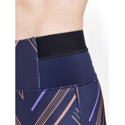 Craft PRO Hit Blocked Tights W – Colanți de antrenament - Albastru închis cu model