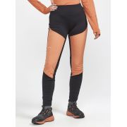 Craft ADV Subz Tights 2 W – Colanți izolați de alergare pentru iarnă - Negru cu portocaliu