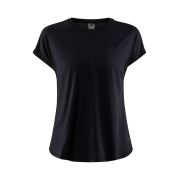 Craft Core Charge Rib Tee W – Tricou sport reiat - Negru