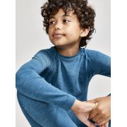 Craft Core Dry Active Comfort LS Junior – Bluză strat de bază pentru copii - Albastru