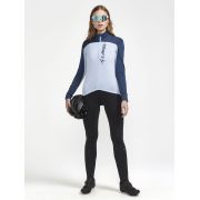 Craft Core Bike Subz LS Jersey W – Tricou de ciclism cu mânecă lungă, izolat - Albastru deschis