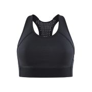 Craft PRO Hit Blocked Sport Top W – Bustieră sport - Negru