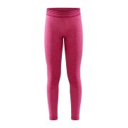 Craft Core Dry Active Comfort Pant Junior – Pantaloni strat de bază pentru copii - Roz (B738000)