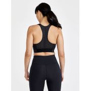 Craft PRO Hit Blocked Sport Top W – Bustieră sport - Negru