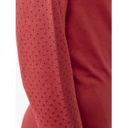Craft ADV Warm Intensity LS W – Bluză strat de bază caldă - Roșu (421447)