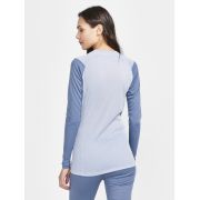 Craft Core Warm Baselayer LS Tee W – Bluză strat de bază caldă - Albastru