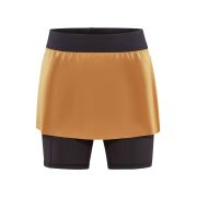 Craft PRO Trail 2IN1 Skirt W – Fustă de alergare trail 2 în 1 - Portocaliu