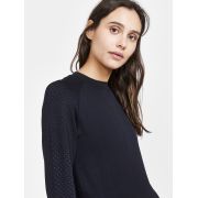 Craft ADV Warm Intensity LS W – Bluză strat de bază caldă - Negru