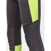 Craft Core Bike Subz Lumen Wind Tights – Colanți de ciclism anti-vânt reflectorizanți - Galben