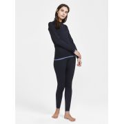 Craft ADV Warm Intensity LS W – Bluză strat de bază caldă - Negru