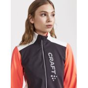 Craft Core Bike Subz Lumen Jacket W – Geacă de ciclism caldă reflectorizantă - Gri