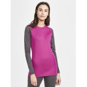 Craft Core Warm Baselayer LS Tee W – Bluză strat de bază caldă - Roz