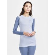 Craft Core Warm Baselayer LS Tee W – Bluză strat de bază caldă - Albastru