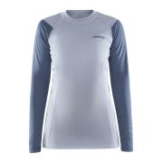 Craft Core Warm Baselayer LS Tee W – Bluză strat de bază caldă - Albastru